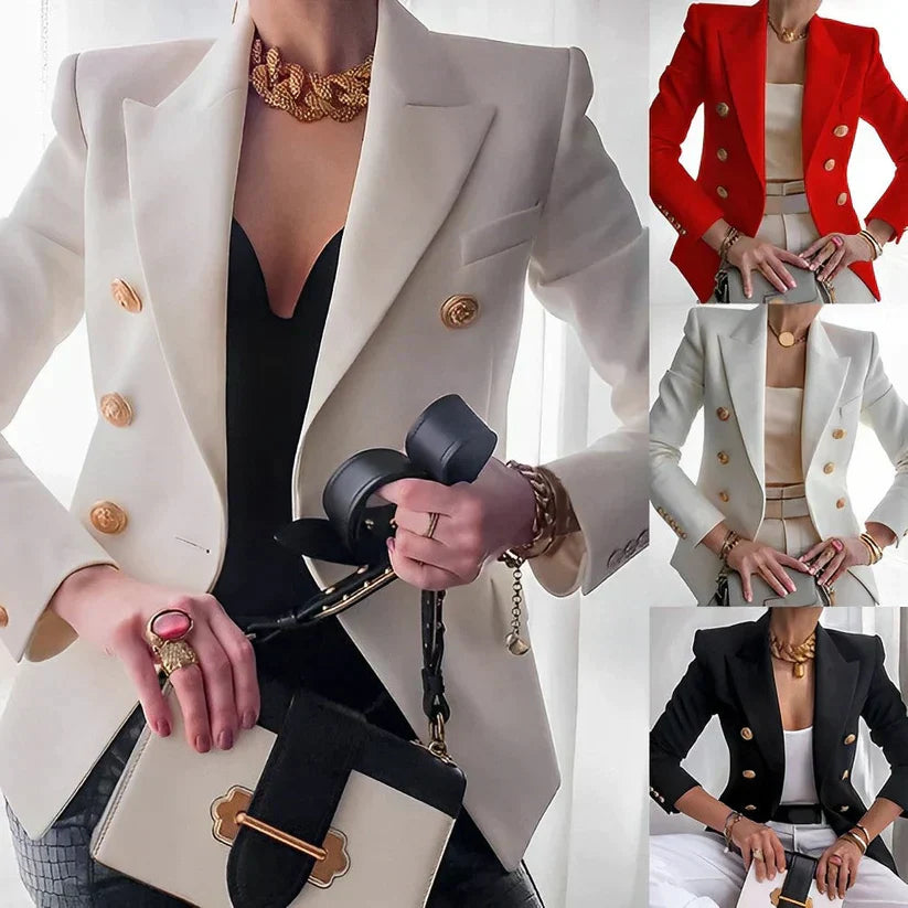 Stilvolle Damenblazer Herbst Mode - IdealeKleiden