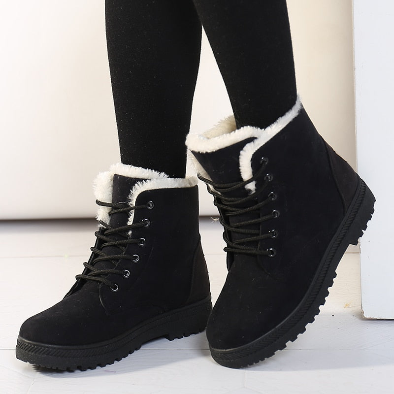 Bequeme Winterstiefel Orthopädieschuhe