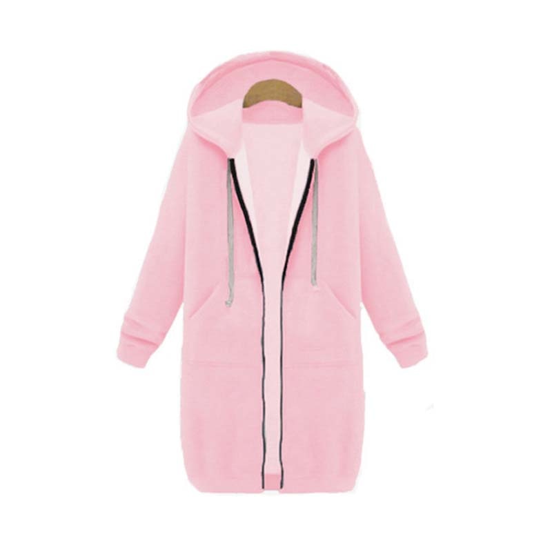 Stylish Sweatjacke Damen Lang