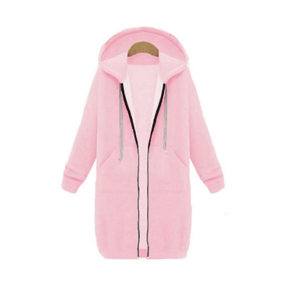 Stylish Sweatjacke Damen Lang