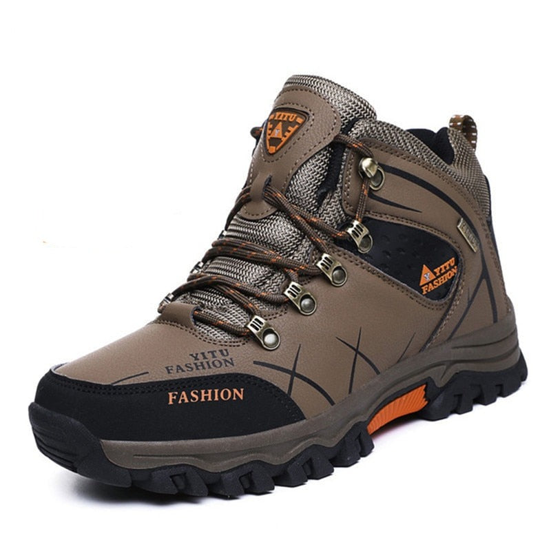 Herren Winterstiefel Wasserdicht Leder