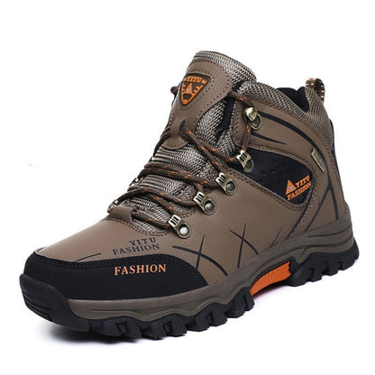 Herren Winterstiefel Wasserdicht Leder