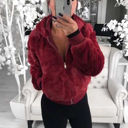 Weiches Sweatshirt Kapuze Bequem Entspannt