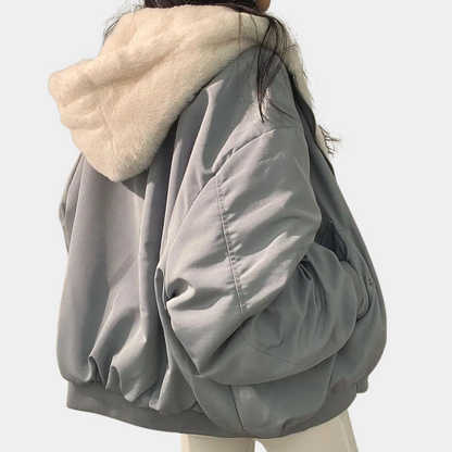 Warmes Damen Winterparka - IdealeKleiden