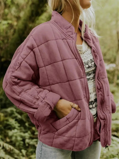 Übergroße Polsterjacke Bequem Oversized