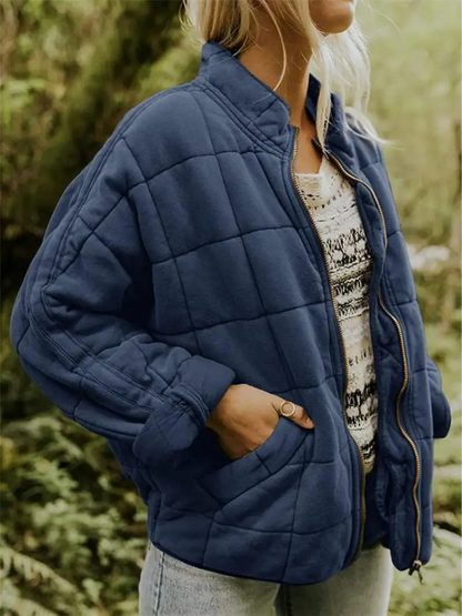 Übergroße Polsterjacke Bequem Oversized