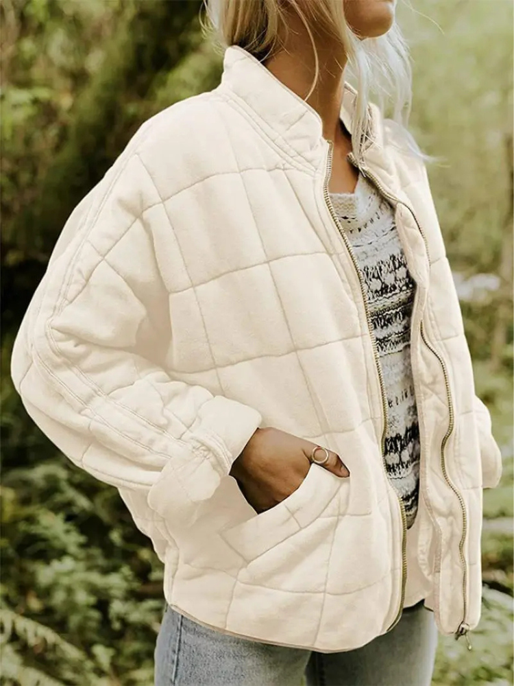 Übergangsjacke Damen Oversized Warm