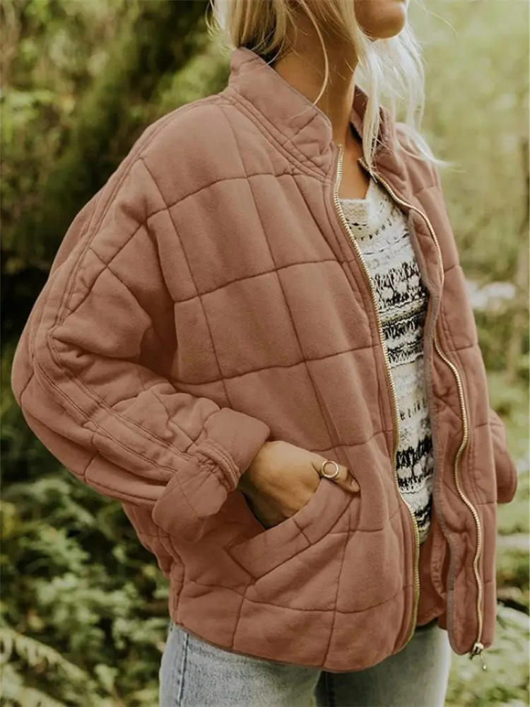 Übergroße Polsterjacke Bequem Oversized