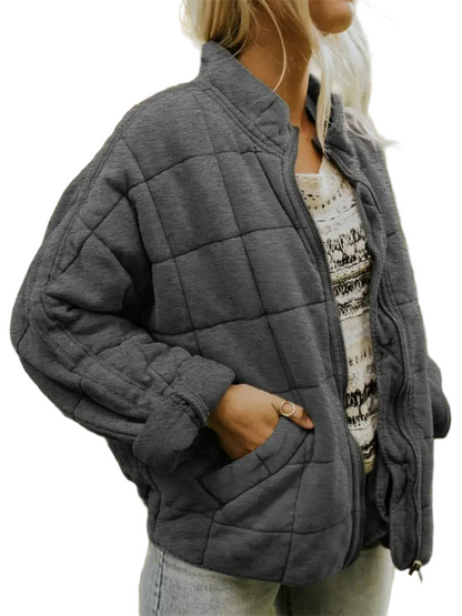 Herbst Steppjacke Damen Warm