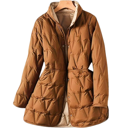 Praktische Pufferjacke Damen Wendbar