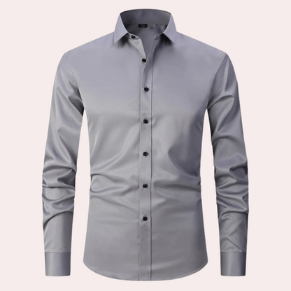 Herren Hemd Modern Bügelfrei Stretch