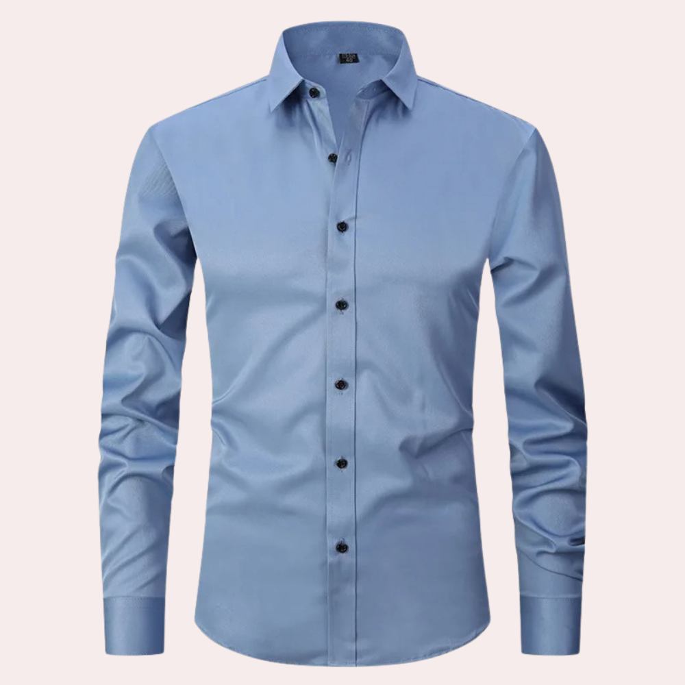 Herren Hemd Modern Bügelfrei Stretch