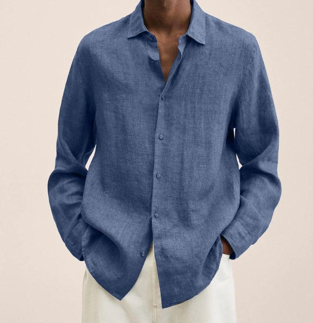 Herren Hemd Modern Loose Fit