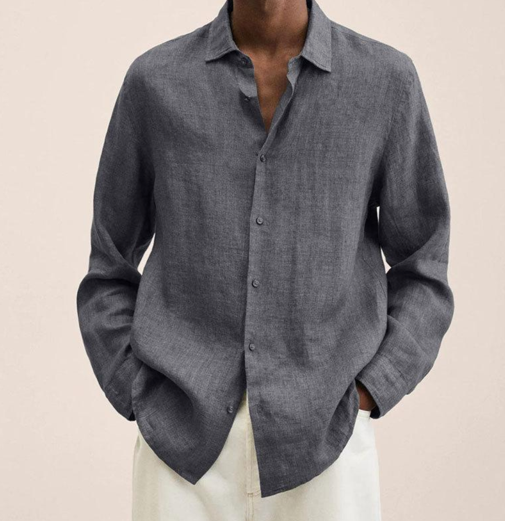 Herren Hemd Modern Loose Fit