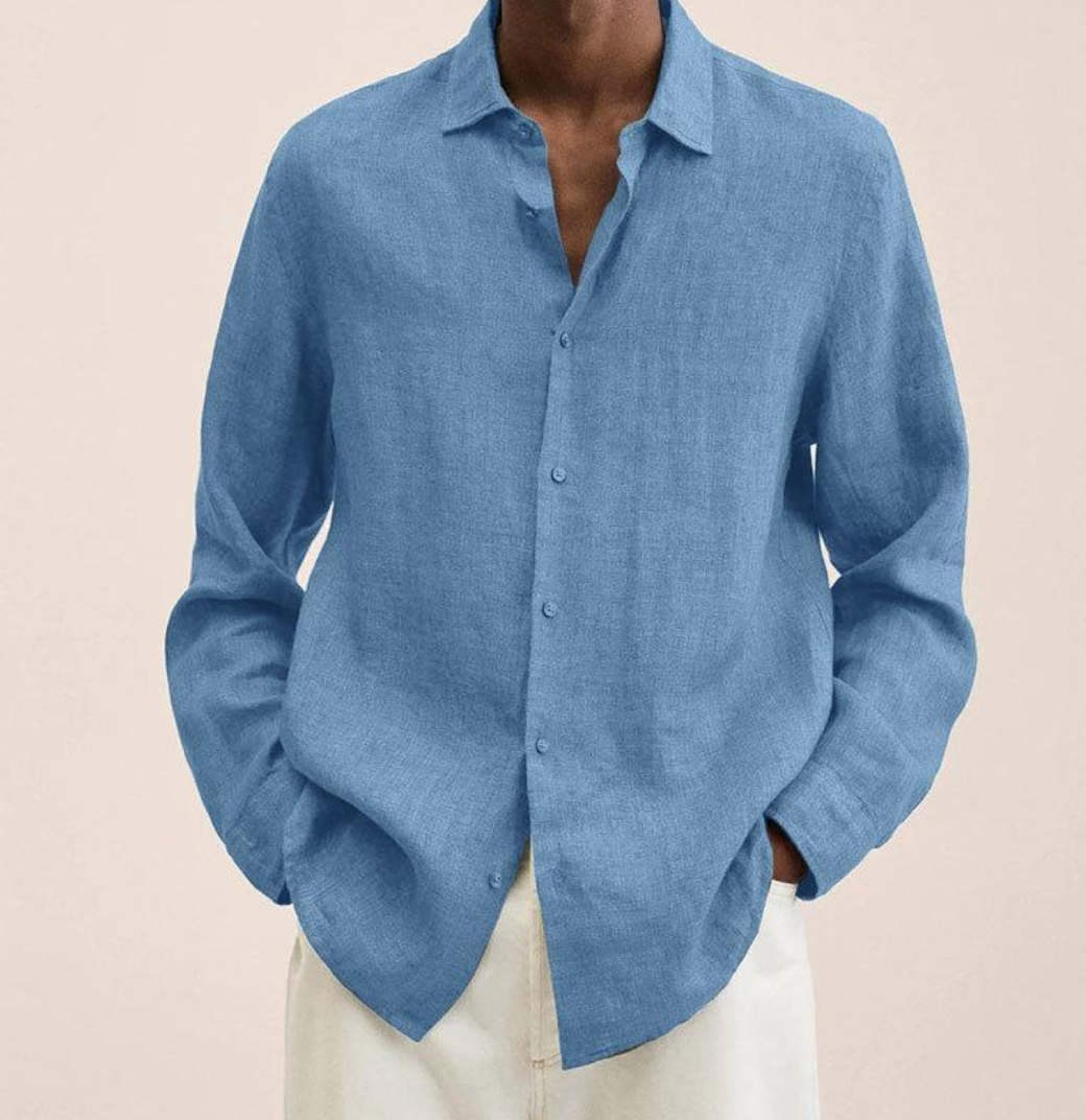 Herren Hemd Modern Loose Fit