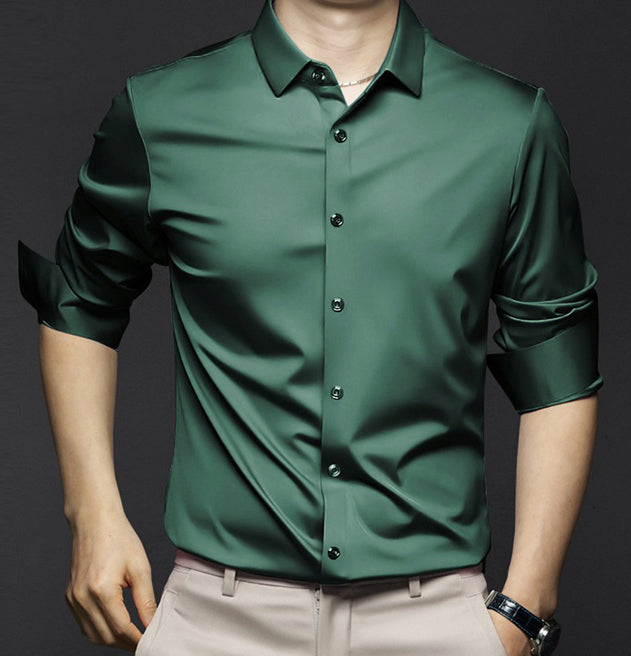 Herren Oxford Hemd Knitterfrei Elegant