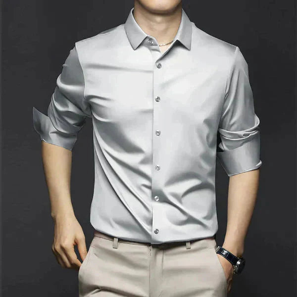 Herren Oxford Hemd Knitterfrei Elegant