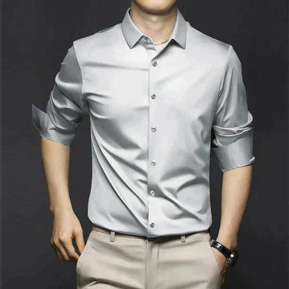 Herren Oxford Hemd Knitterfrei Elegant