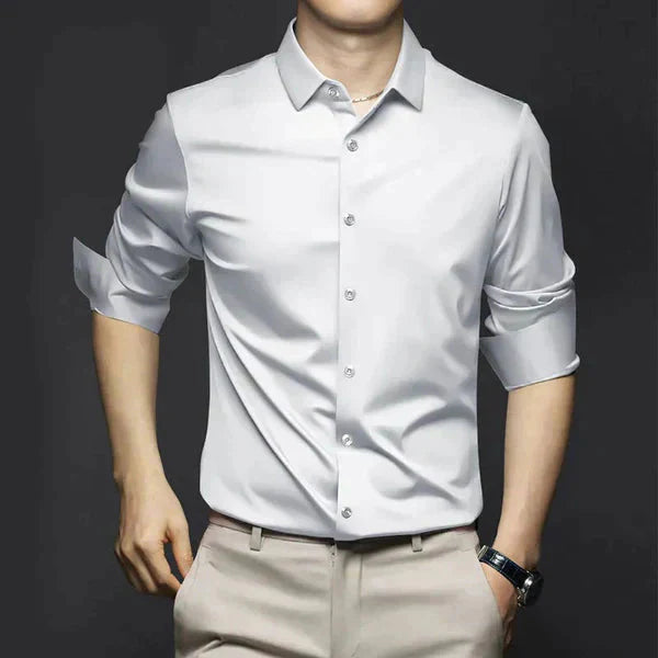 Herren Oxford Hemd Knitterfrei Elegant