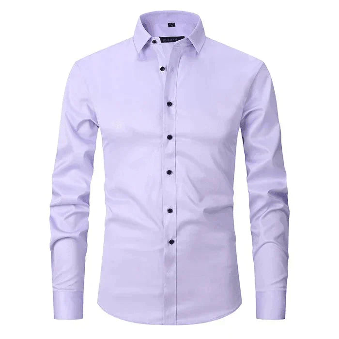 Herren Hemd Langarm Stretch