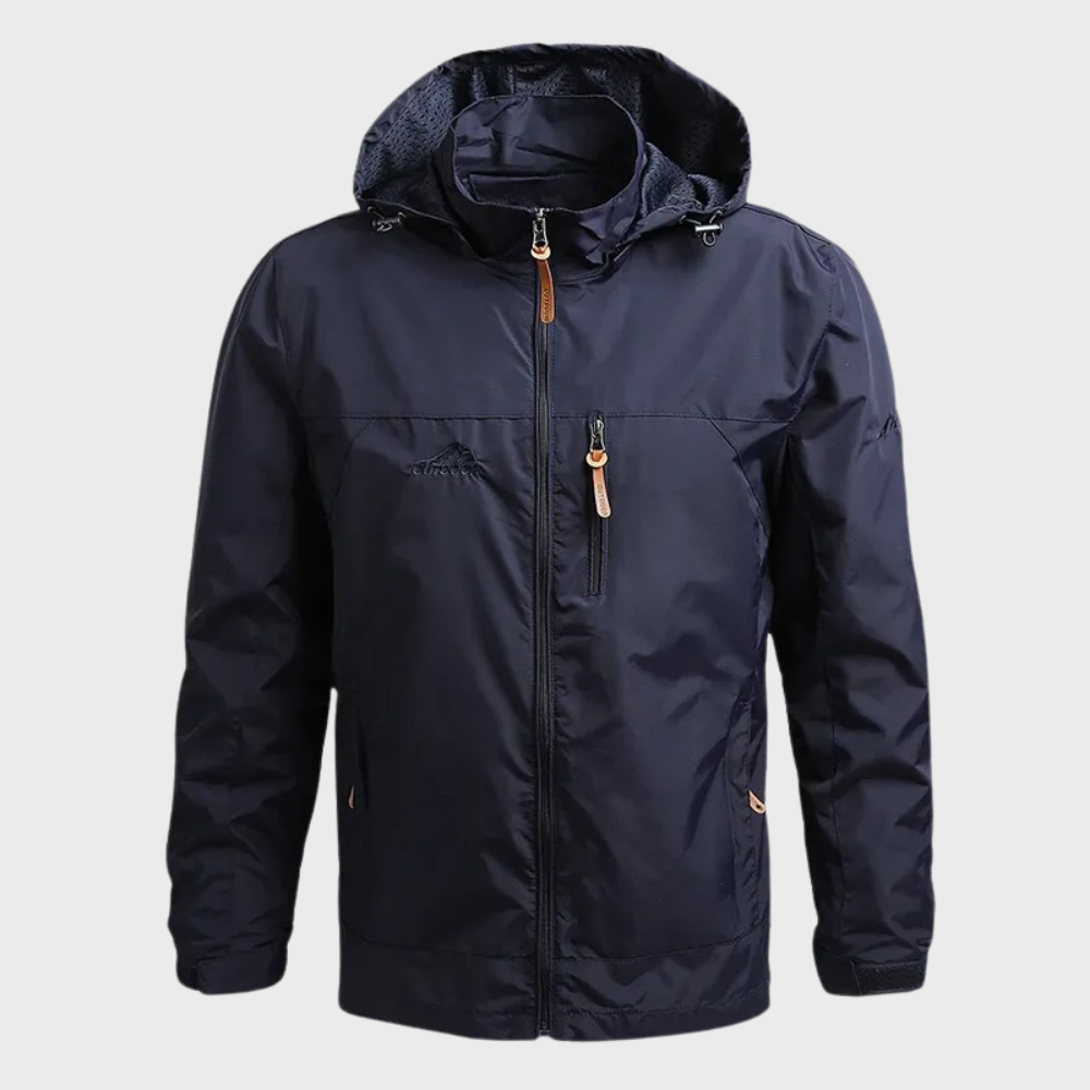 Herren Leicht Windbreaker Kapuzenjacke