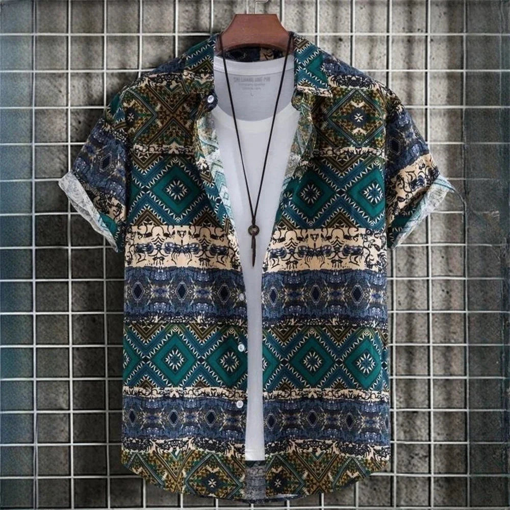 Hawaii Hemden für Männer Retro Style