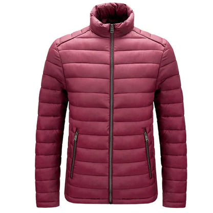 Leichtjacke Herren Ultraleicht Wattierte Übergangsjacke