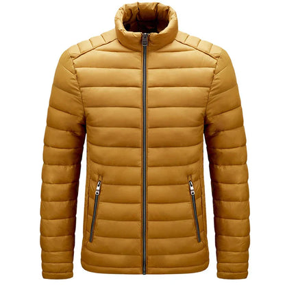 Leichtjacke Herren Ultraleicht Wattierte Übergangsjacke