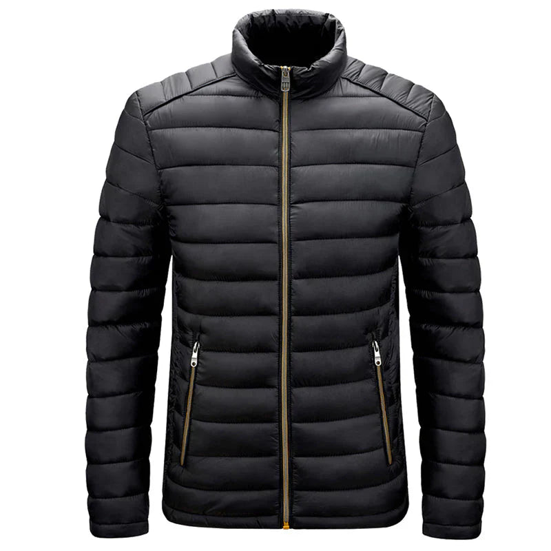 Leichtjacke Herren Ultraleicht Wattierte Übergangsjacke