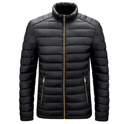 Leichtjacke Herren Ultraleicht Wattierte Übergangsjacke