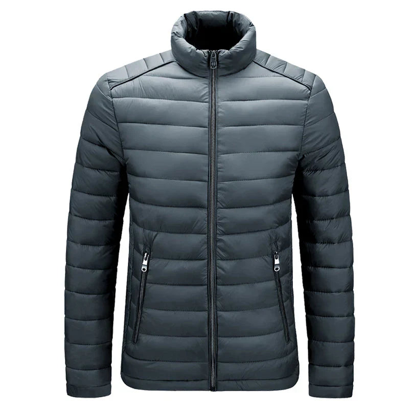 Leichtjacke Herren Ultraleicht Wattierte Übergangsjacke
