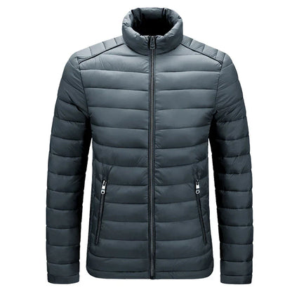Leichtjacke Herren Ultraleicht Wattierte Übergangsjacke