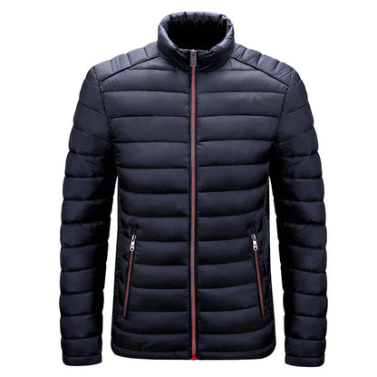 Leichtjacke Herren Ultraleicht Wattierte Übergangsjacke