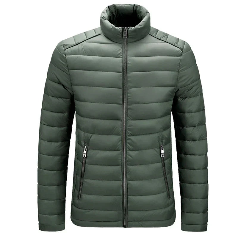 Leichtjacke Herren Ultraleicht Wattierte Übergangsjacke