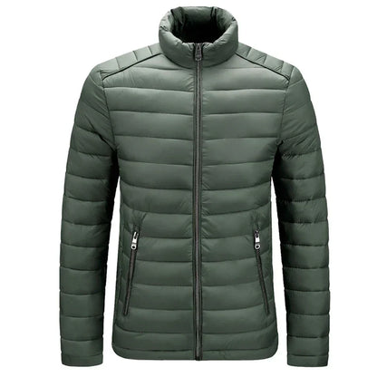 Leichtjacke Herren Ultraleicht Wattierte Übergangsjacke
