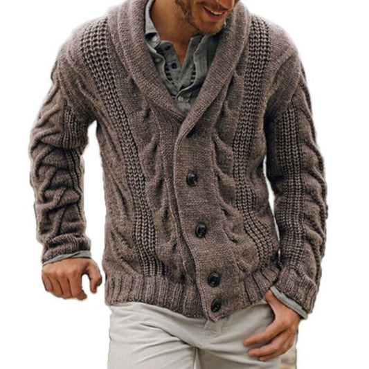 Herren Pullover Winterwarm Modern Design - IdealeKleiden