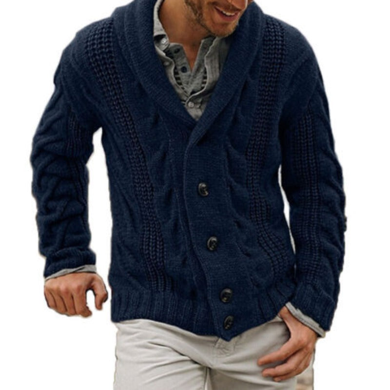 Herren Pullover Winterwarm Modern Design