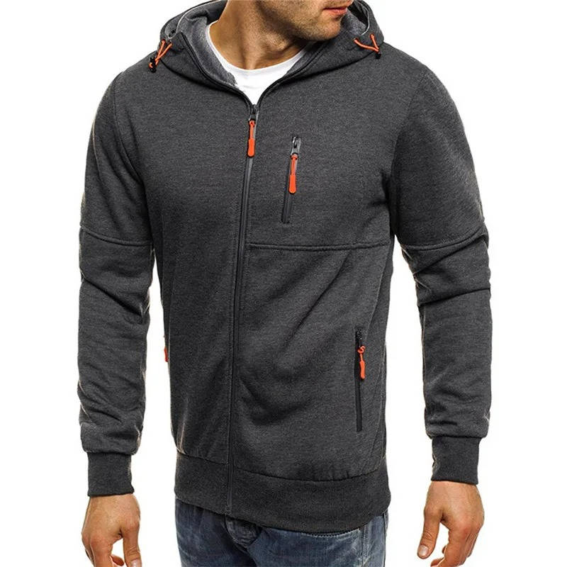 Kuschelige Hoodie Mit Reißverschluss - IdealeKleiden