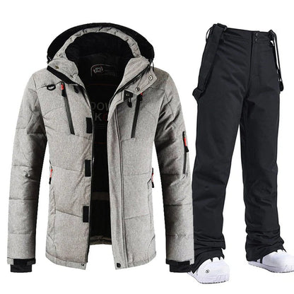 Herren Skianzug Zweiteiler Jacke Hose