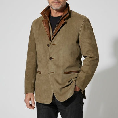 Stylische Lederjacke - Casual und Elegant