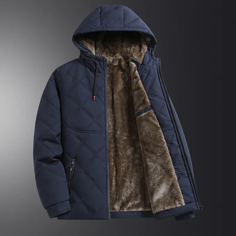Winterjacke Fleece Damen - Warme Lässige Outdoorjacke