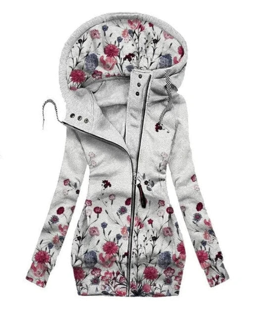 Damen Cardigan Schmetterlingsmuster Elegant