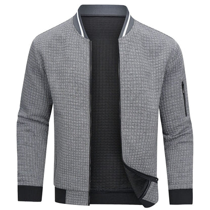 Herren Cardigan Langarm Reißverschluss Freizeitmode