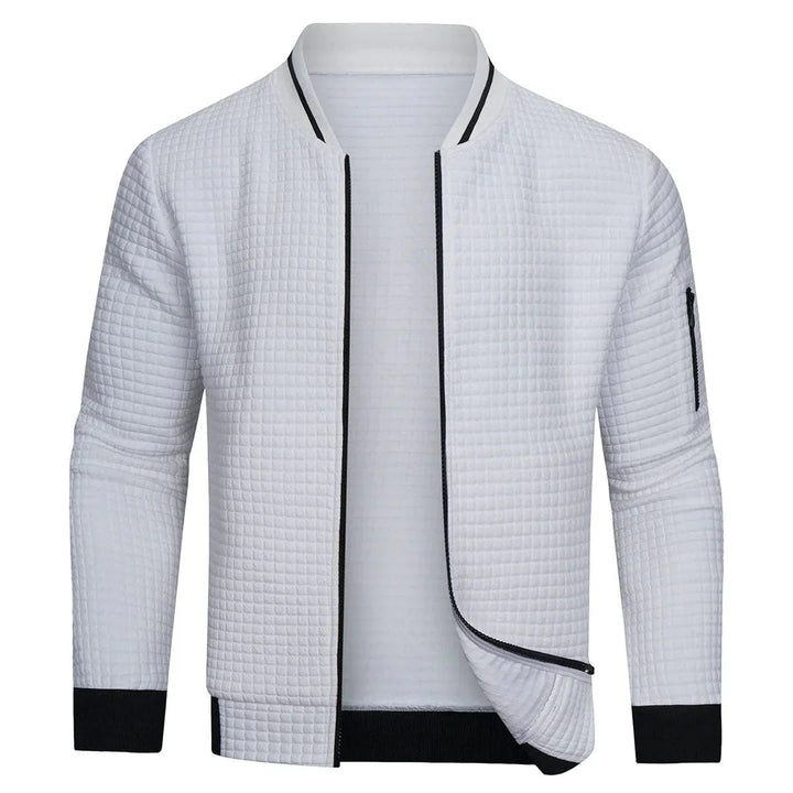 Herren Cardigan Langarm Reißverschluss Freizeitmode