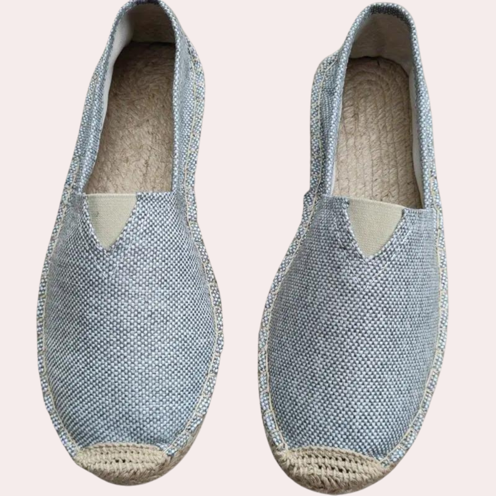 Herren Sommer Espadrilles Leicht Canvas Schuhe