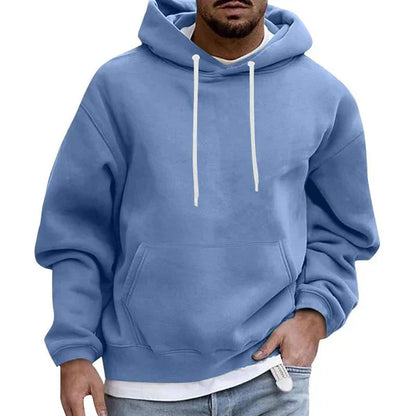 Herren Hoodie Pullover Bequem Mit Tasche
