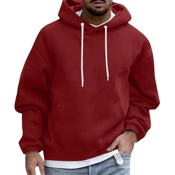 Herren Hoodie Pullover Bequem Mit Tasche