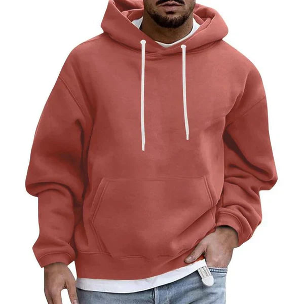 Herren Hoodie Pullover Bequem Mit Tasche