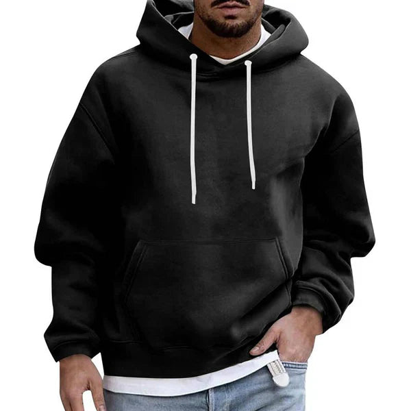 Herren Hoodie Pullover Bequem Mit Tasche