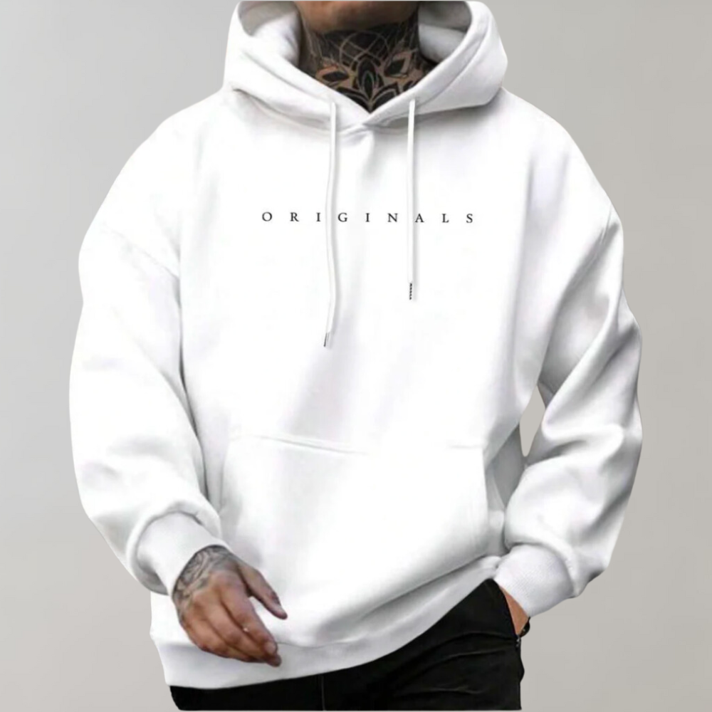 Herren Hoodie Modern Komfort Pullover - IdealeKleiden